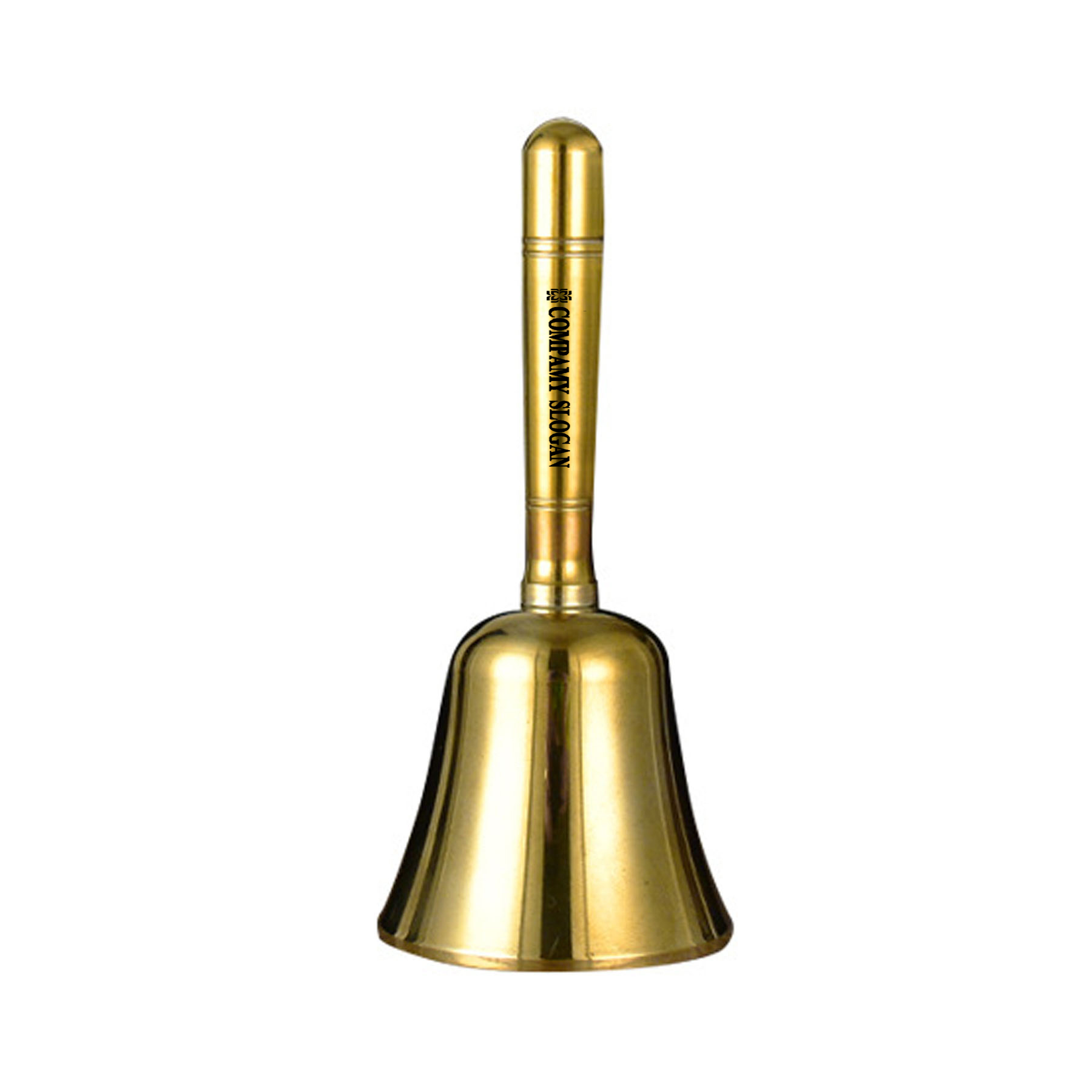 IK-QQW1094 Small Loud Solid Brass Call Bell logo