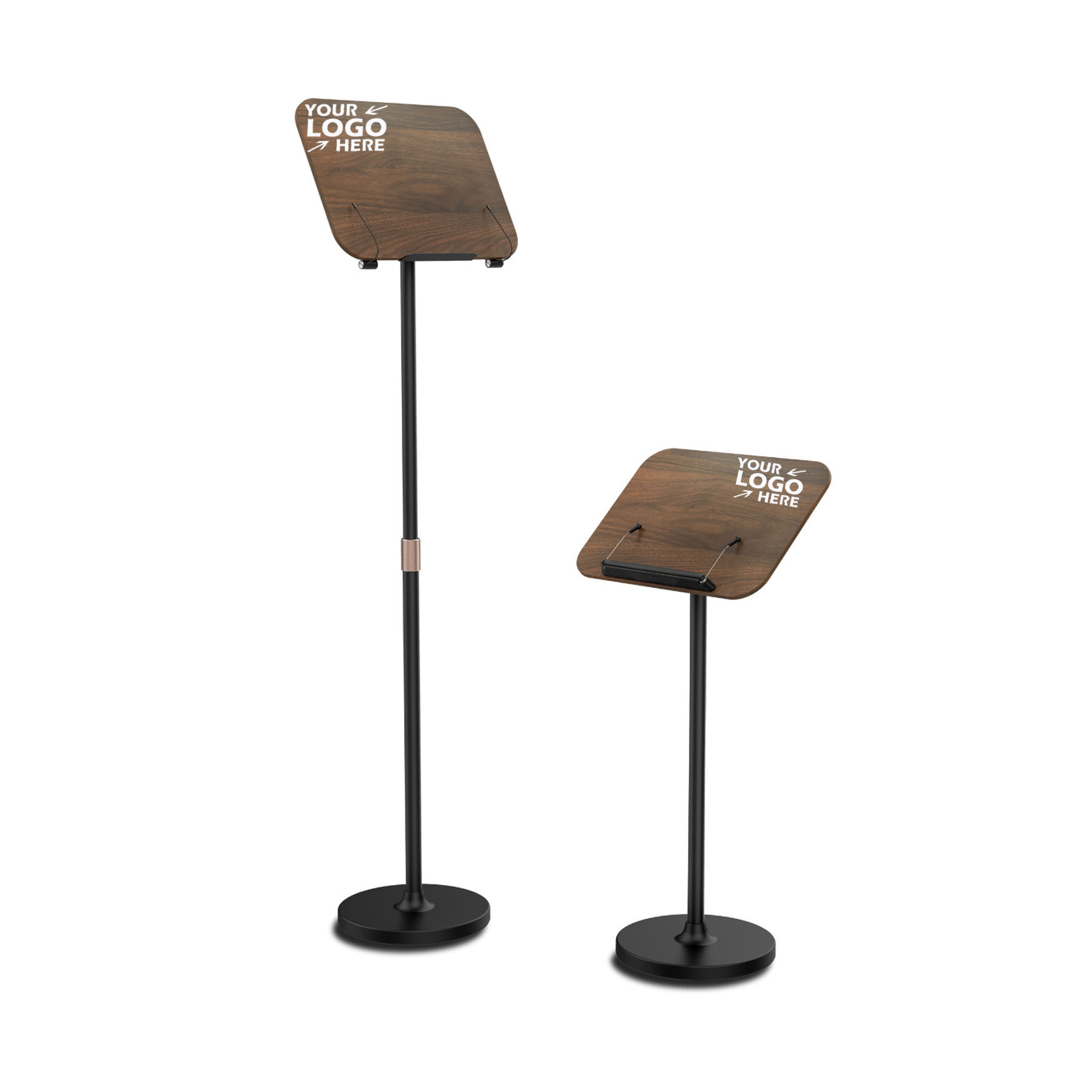 US-QQW1059 Book Stand for Reading Logo