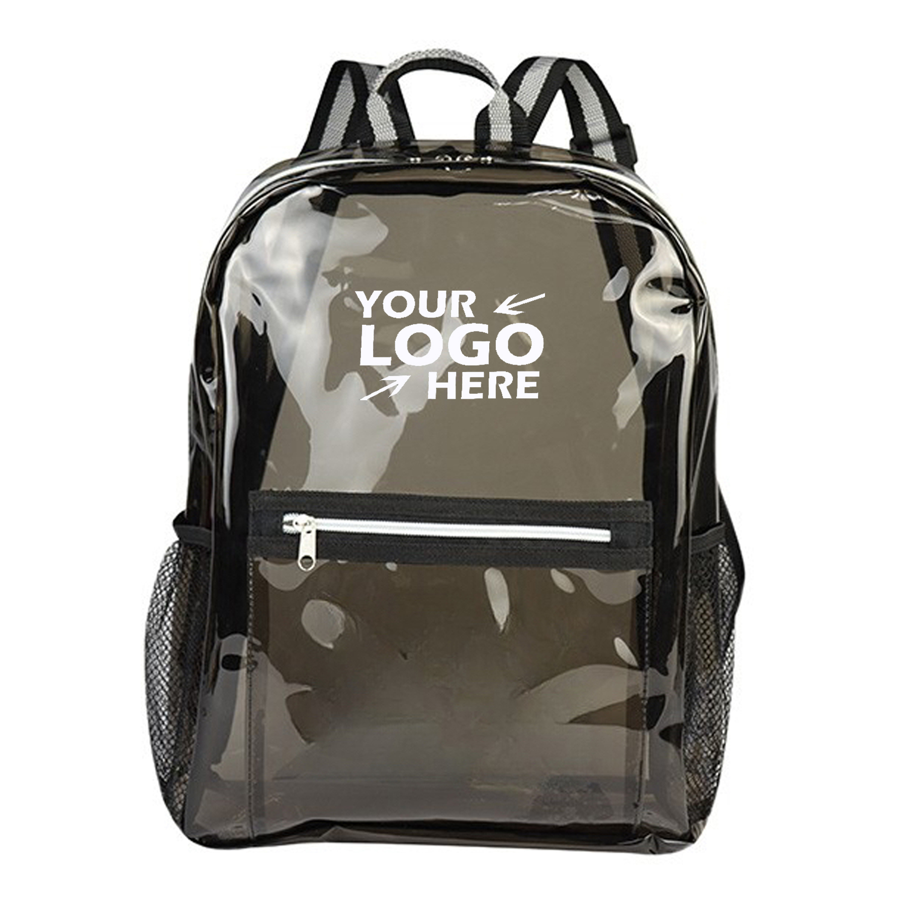 IK-GLC1153 Diamond Clear TPU Backpack-logo